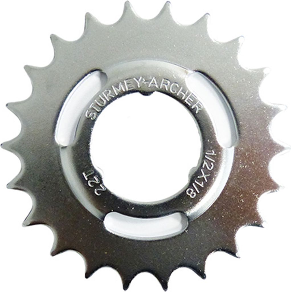 Pignon SunRace 22 dents, 1/2 x 1/8, coudé Image du produit 