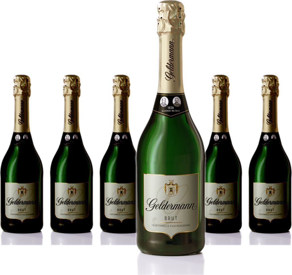 Geldermann Brut Sekt -trocken- (6 x 0,75L) Produktbild 
