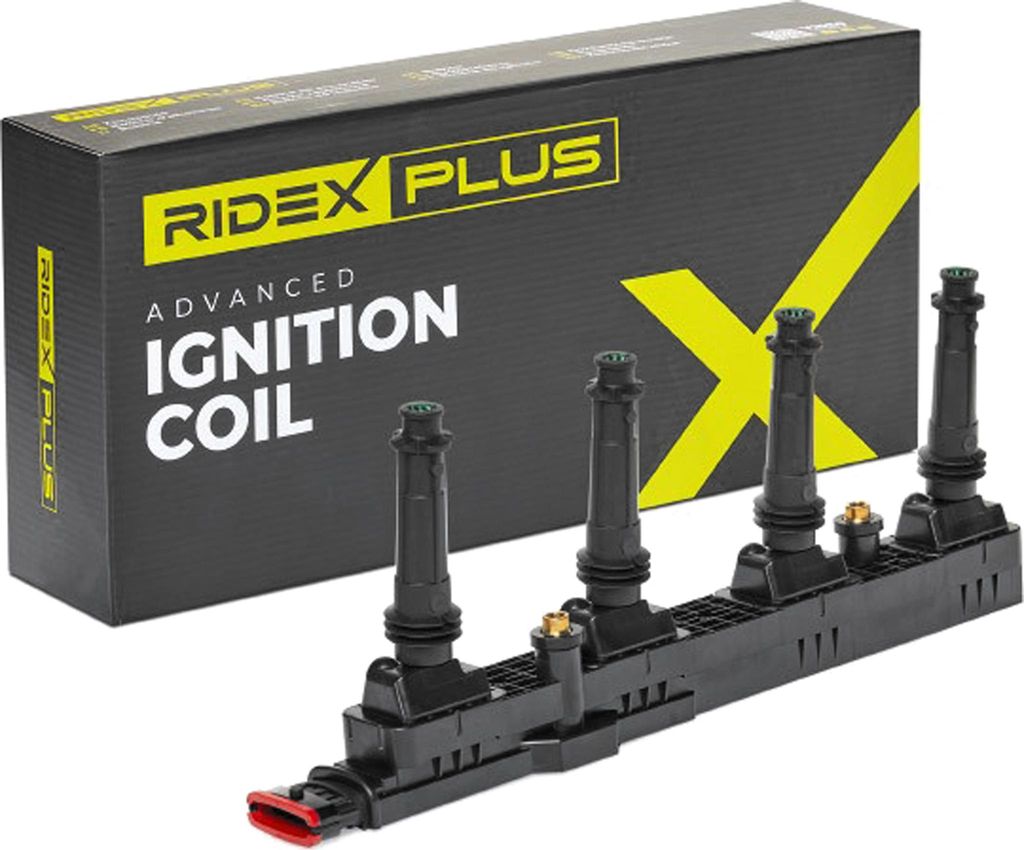 RIDEX PLUS 689C0248P Zündspule 12V für OPEL ZAFIRA B (A05) Astra H Caravan (A04) Astra H Schrägheck (A04) Astra G CC (T98) Zafira A (T98) Astra ...