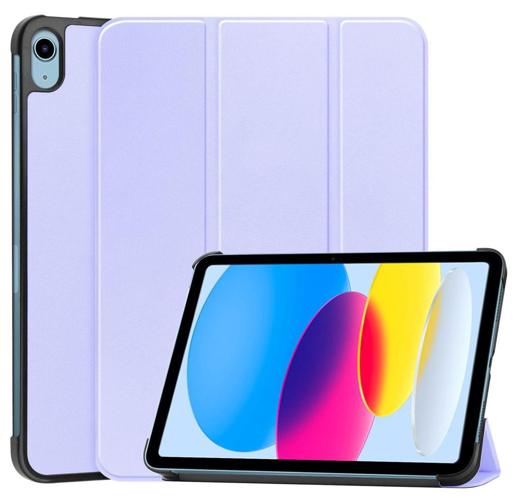 imoshion Trifold Klapphülle iPad 11 (2025) 11 Zoll A16 / iPad 10 (2022) 10.9 Zoll - Lila