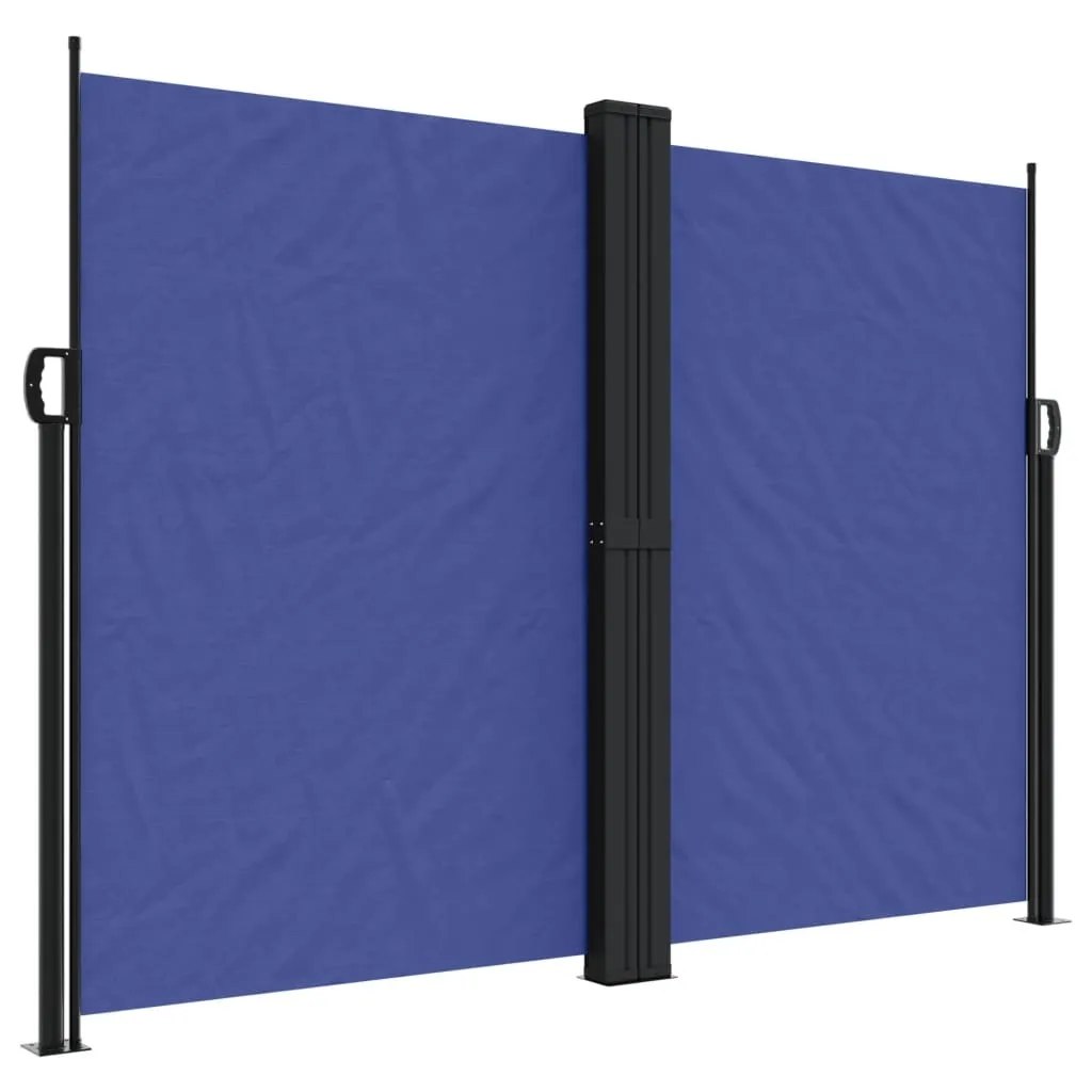 Tenda da Sole Laterale vidaXL 180x600 cm Blu: Frangivento Estensibile Pro