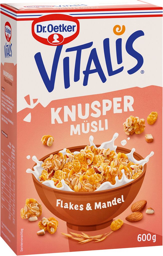 Vitalis Knusper Flakes 0,6Kg