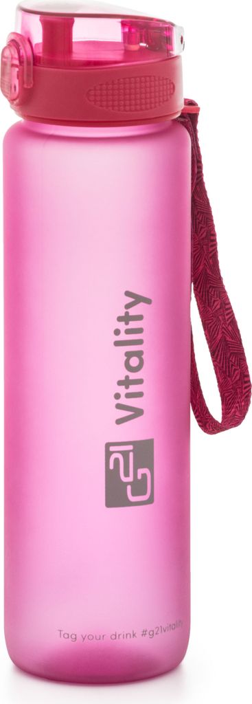 G21 Láhev G21 na pití, 1000 ml, růžová-zmrzlá G21-6002224 Obrázek produktu 