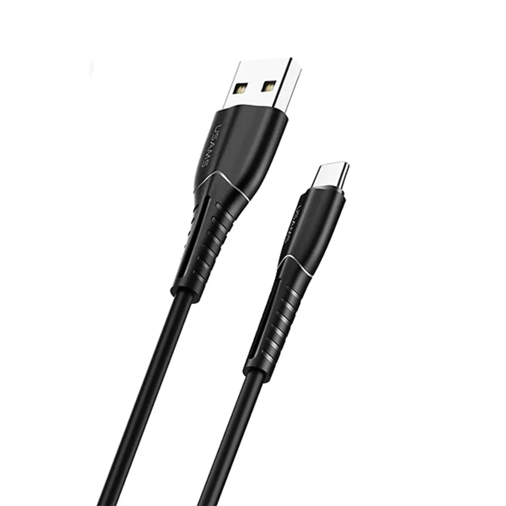 Cavo Sincronizzazione Dati Usams U35 Micro USB 2A - Nero 1m SJ365USB01