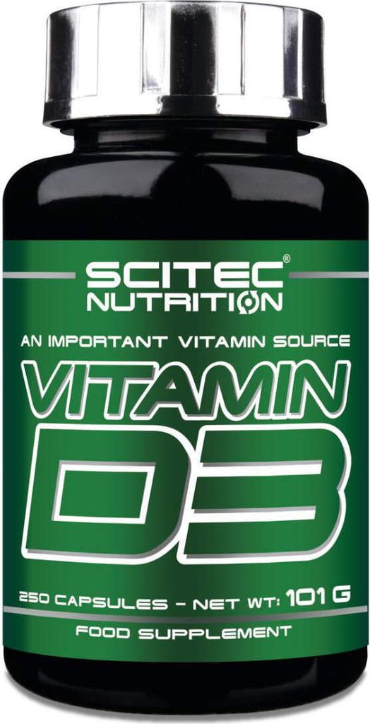 Scitec Nutrition Vitamin D3 - 250 Kapseln