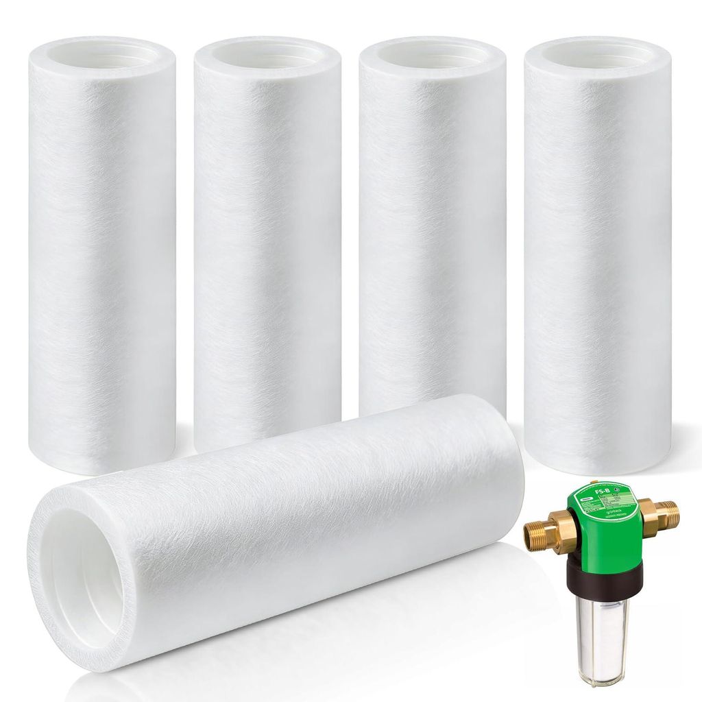 5 Ersatzfilter für Grünbeck FS 1", 50 µm, PP, 19x6 cm