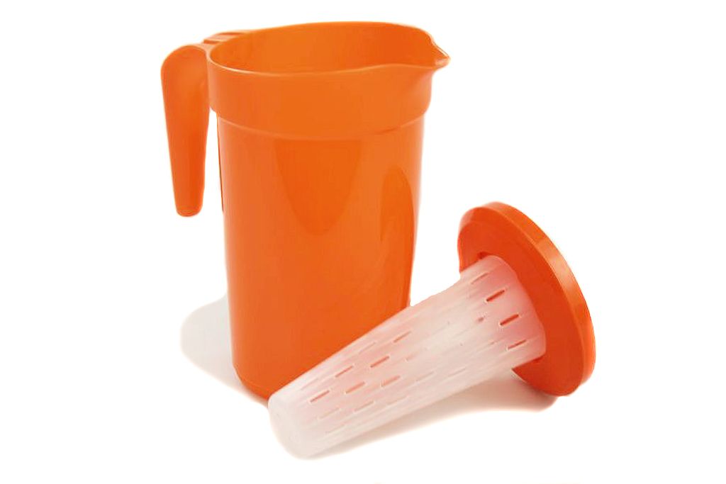 TUPPERWARE Aloha Picknick-Kanne 2,0 L rosa mit Deckel Wasser Saft Kanne