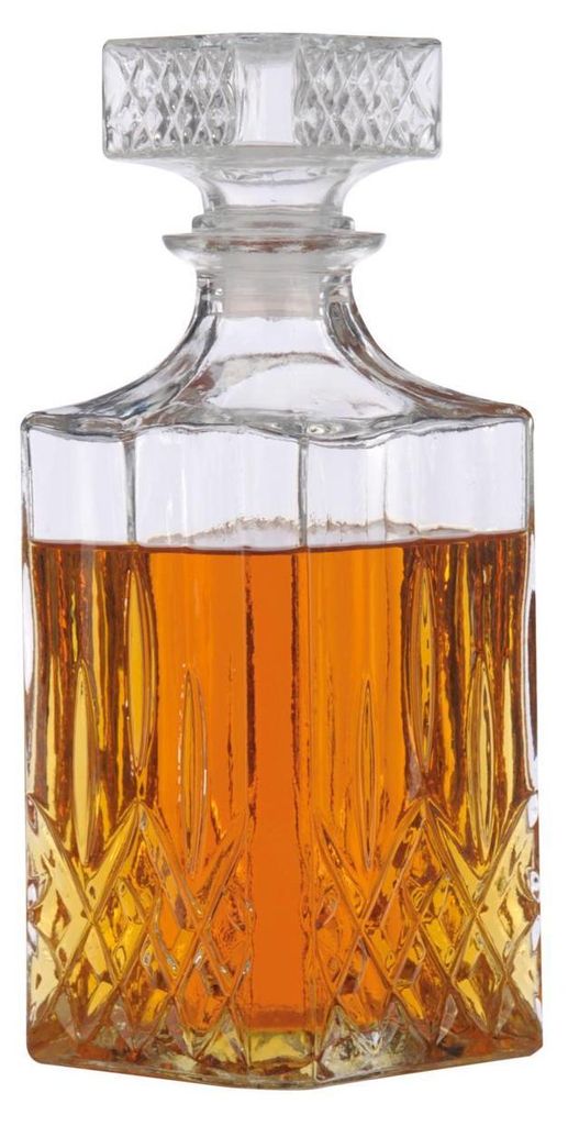 Alpina Whiskeykaraf Glass 1L 8.5x8.5x23cm Produktbild 