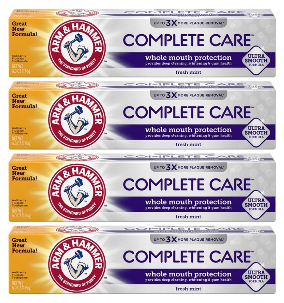 Arm And Hammer - Zahnpasta - 4er Pack - Complete Care - Produktbild 