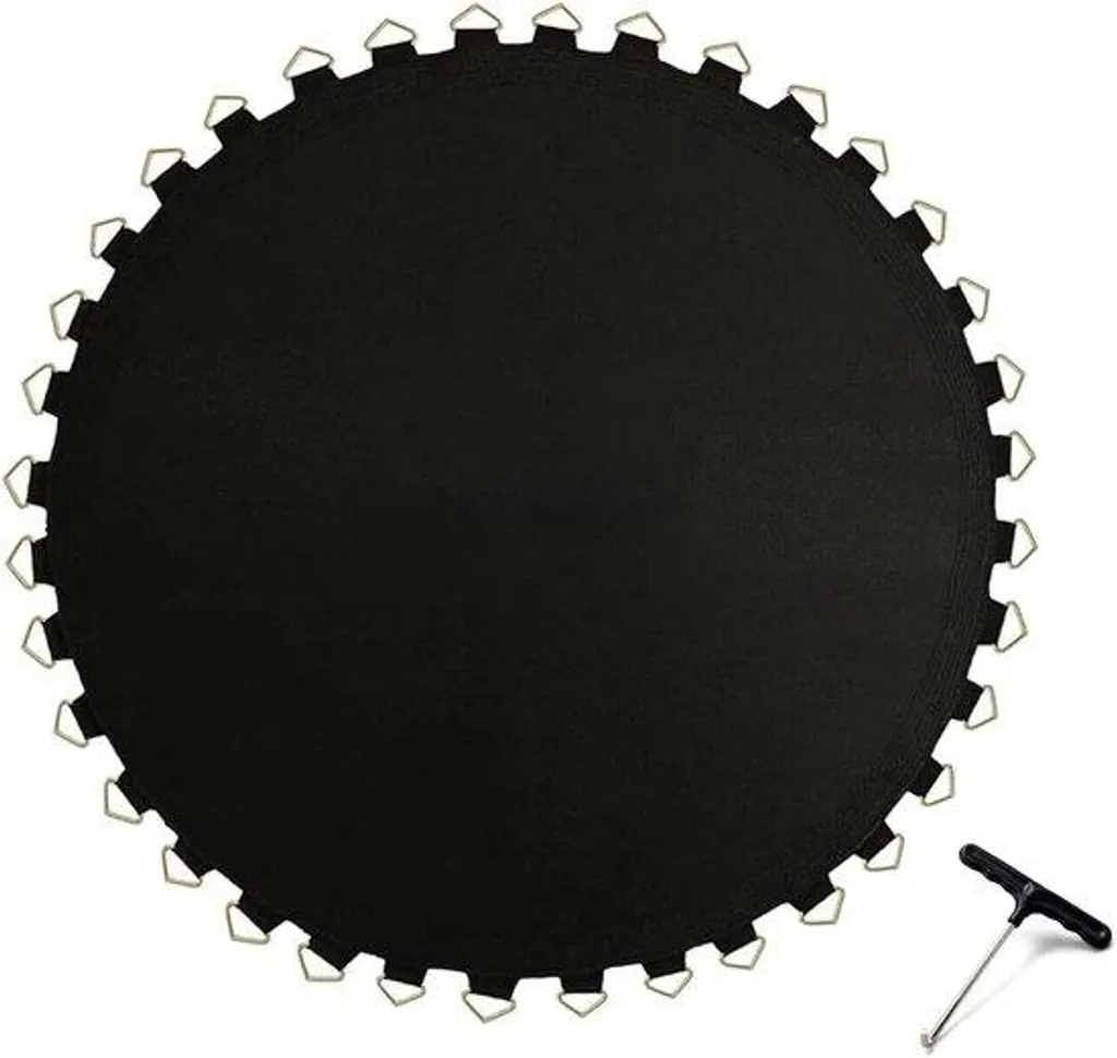 Toile de trampoline 396 cm pour trampoline rond 13 pieds avec 80 ressorts