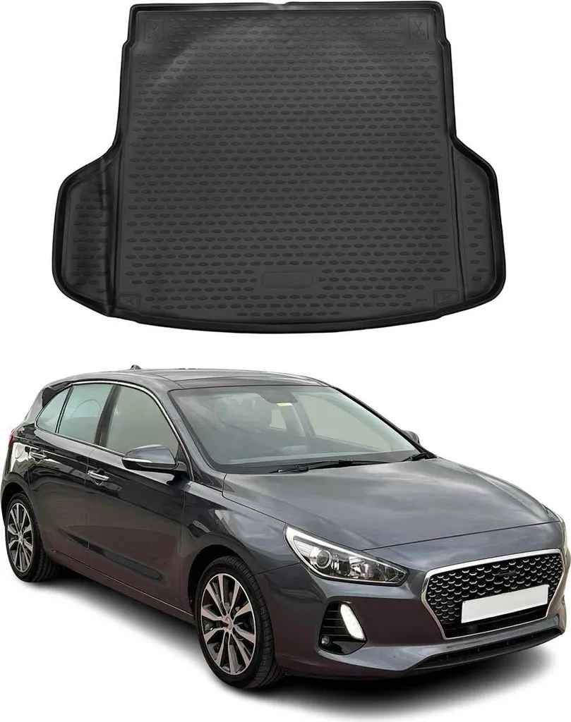 Vasca Baule Hyundai i30 Estate 2019-2025 Gomma TPE Su Misura