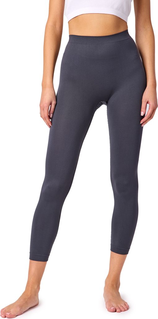 Ladeheid Lange Unterhosen Damen Funktionsunterwäsche Thermounterwäsche für Winter Sport Ski Outdoor Fußball Jogging LA40-261-TMPW (Graphite, M)