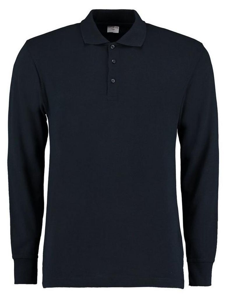 Kustom Kit - Poloshirt für Herren Langärmlig LT1055 (S) (Marineblau)