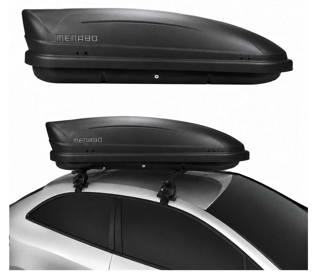 Menabo Dachbox Dachkoffer Gepäckbox Dachgepäckträger Produktbild 