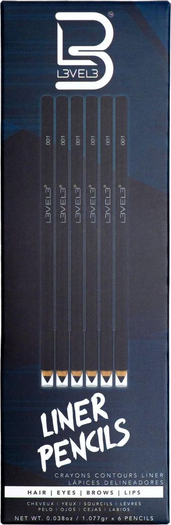 L3VEL3 Liner Pencils Black Produktbild 