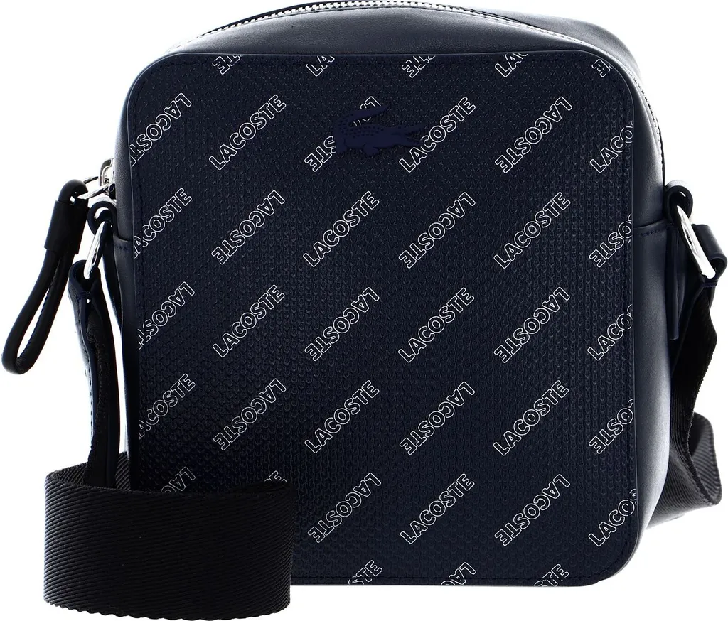 Sac à bandoulière Lacoste Chantaco Seasonal Square Crossover Bag Noir