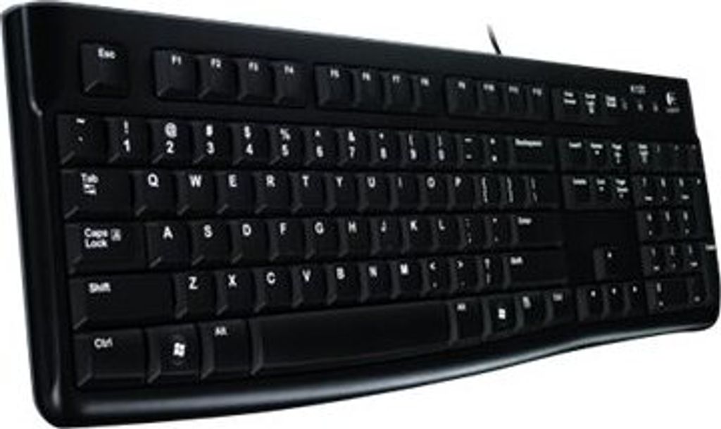 Logitech K120 Tastatur Schwarz