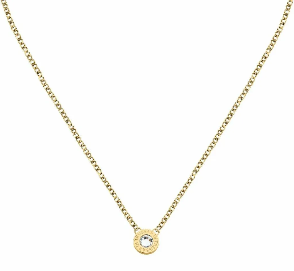 Collier doré à la mode T-Logo TJAXC108 - Bijou élégant finition or
