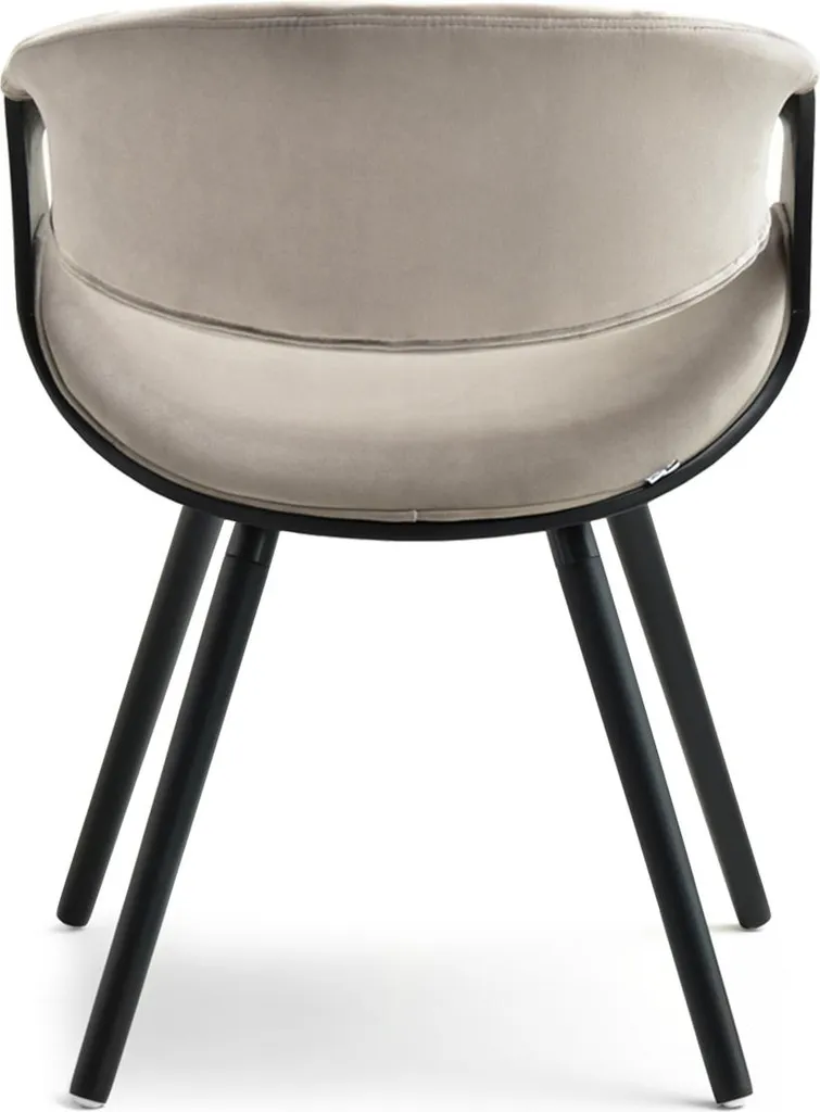 Offerta Sedia SAROLTA Design | Nero e Beige per la tua Cucina - 5