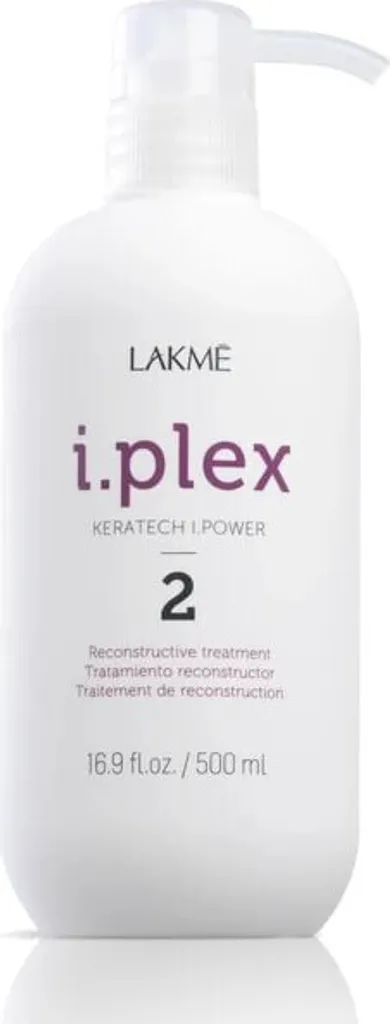 Lakme I.Plex 2 Keratech Traitement Reconstructeur pour Cheveux Cassants