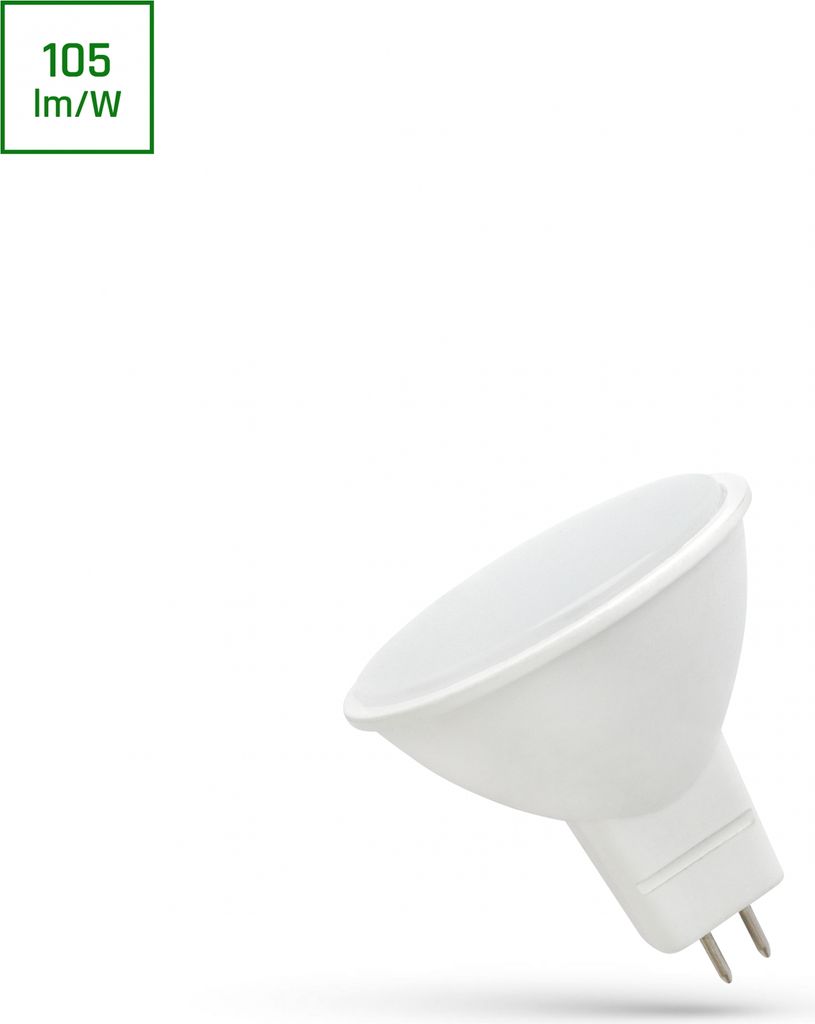 Spectrum LED Leuchtmittel MR16 Reflektor 4W = 43W GU5,3 12V 420lm Tageslicht 6000K kaltweiß 100°