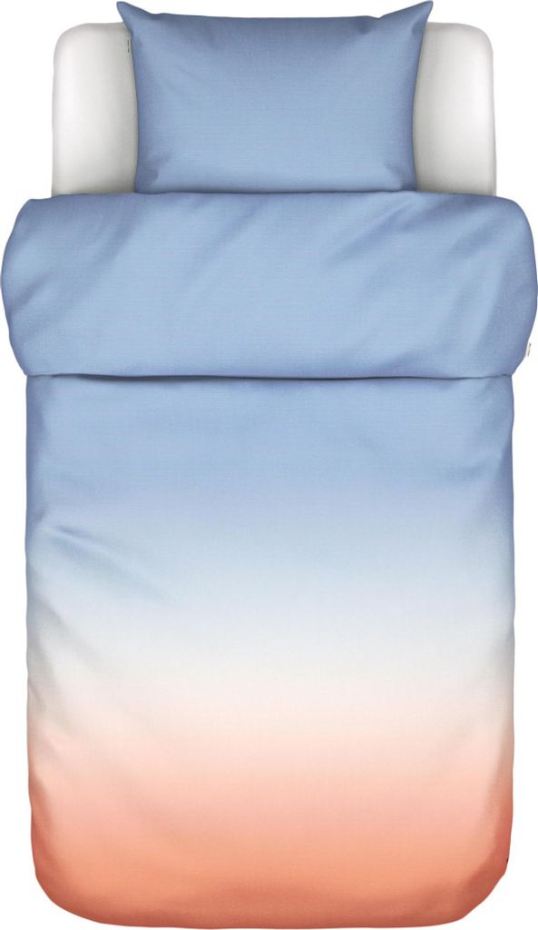 Marc O' Polo Satin-Kissenbezug einzeln Jorn Farbe Denim blue Größe 40x80