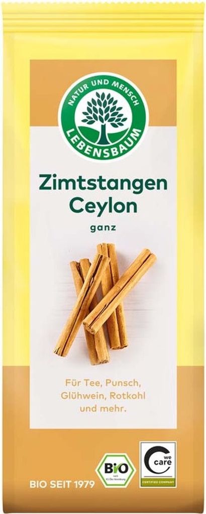 CYNAMON CEJLOŃSKI LASKA(6 szt.) - LEBENSBAUM Zdjęcie produktu 