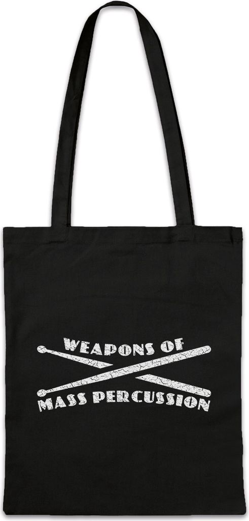 Urban Backwoods Weapons Of Mass Percussion, Stofftasche, Farbe: Schwarz