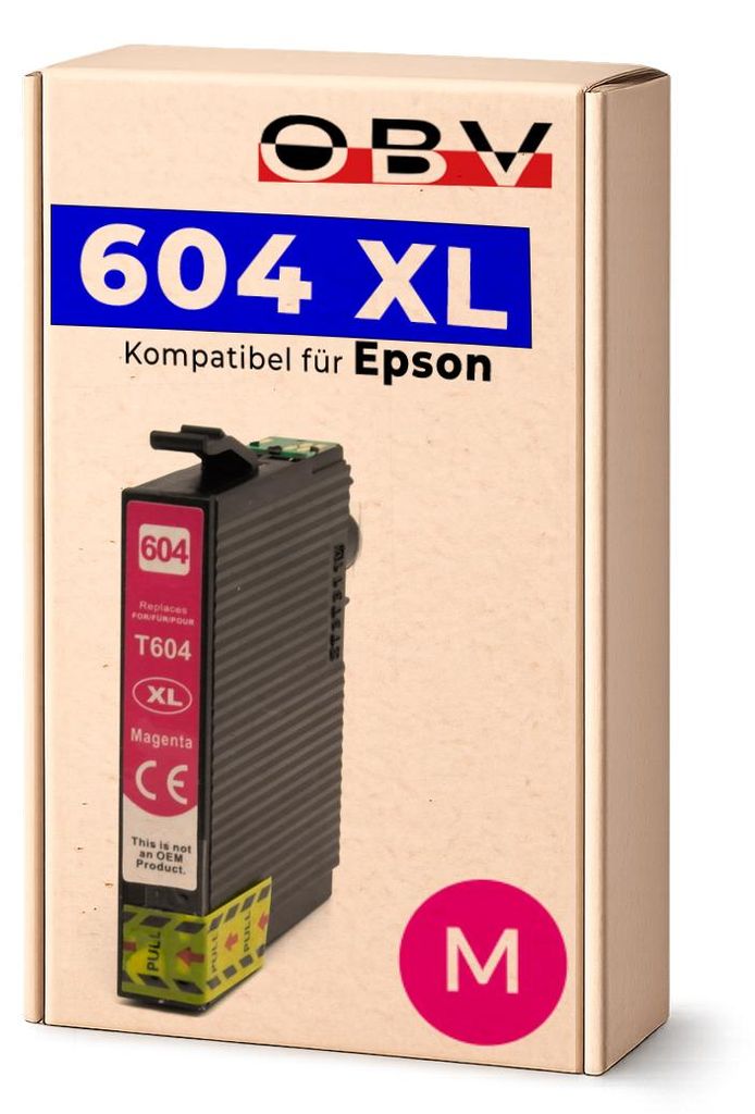 Kompatible Druckerpatrone 604XL für Epson Magenta Produktbild 