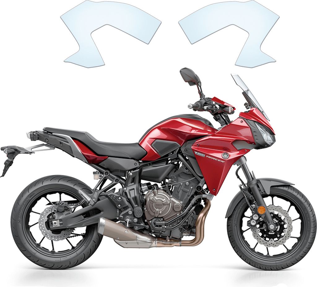 Tankschutzfolie Tankpad geeignet für Yamaha MT07 Tracer (2017-C)