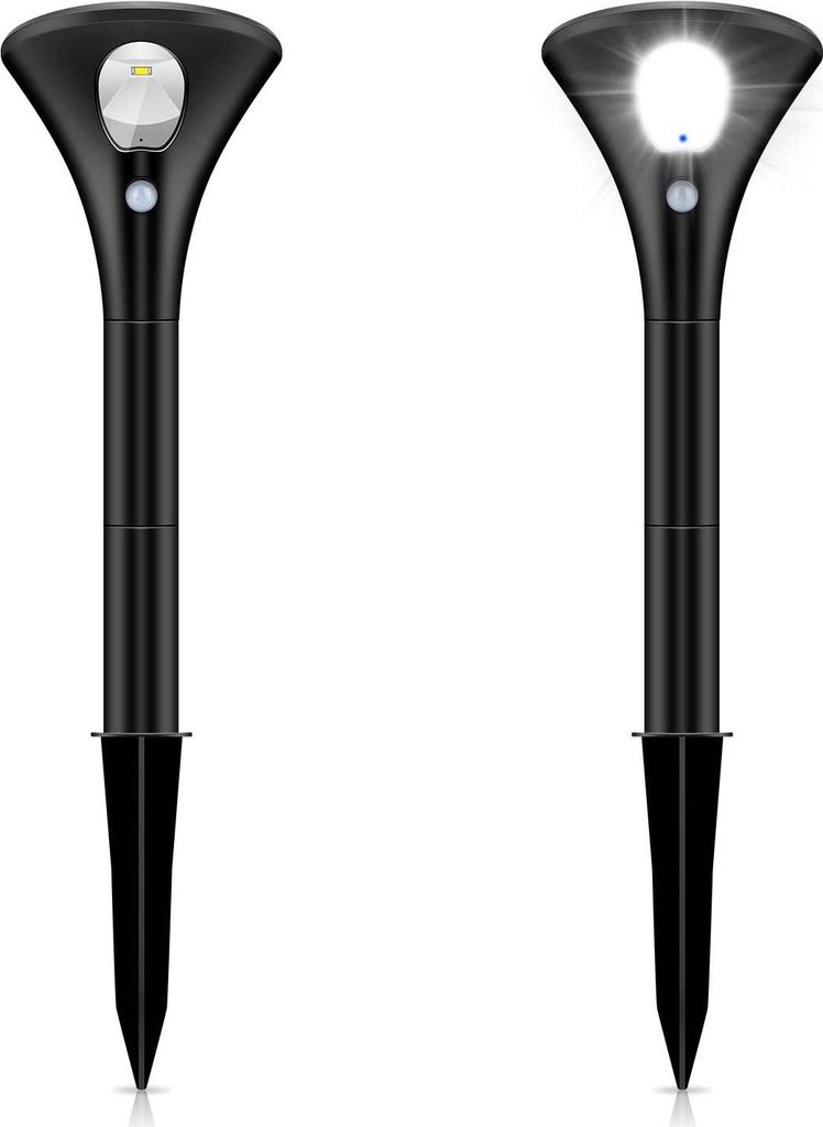 FlinQ Spike Solar Gartenleuchte – LED Außenlampe mit Produktbild 