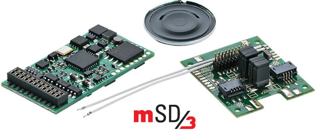 Décodeur mSD/3 Märklin 60979 avec Platine 21 Broches et Son Intégré - 2