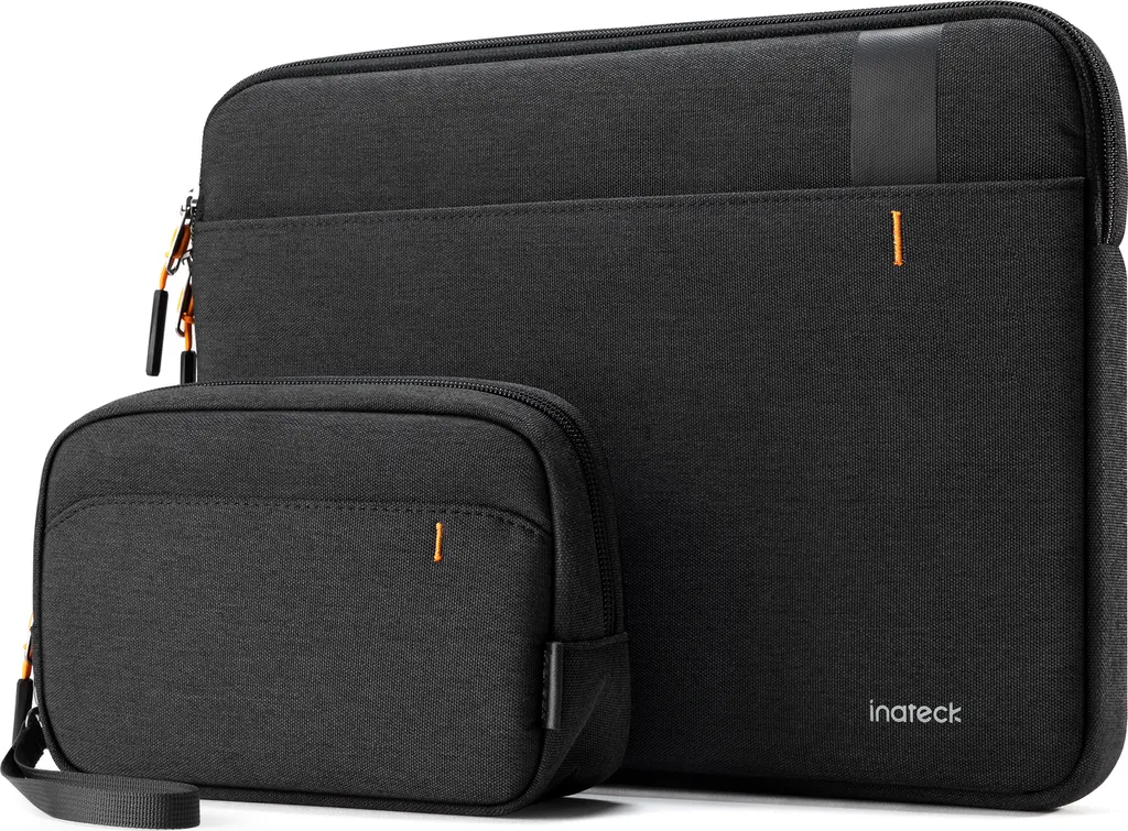 Pochette Ordinateur 13 Pouces Inateck LB01011-13S Noire avec Étui Accessoires