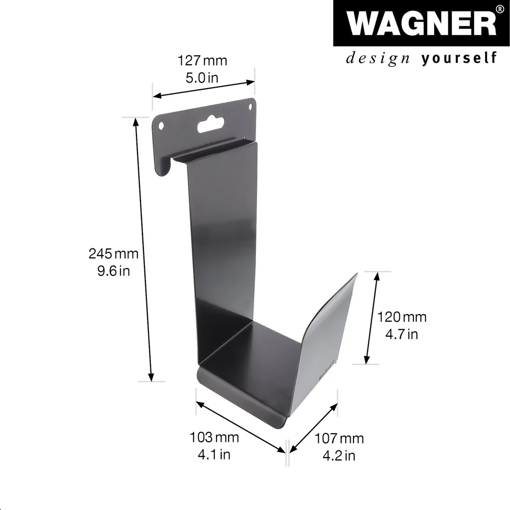 Offerta Wagner Design Yourself 15208901 Supporto WH 2089 Nero - 2
