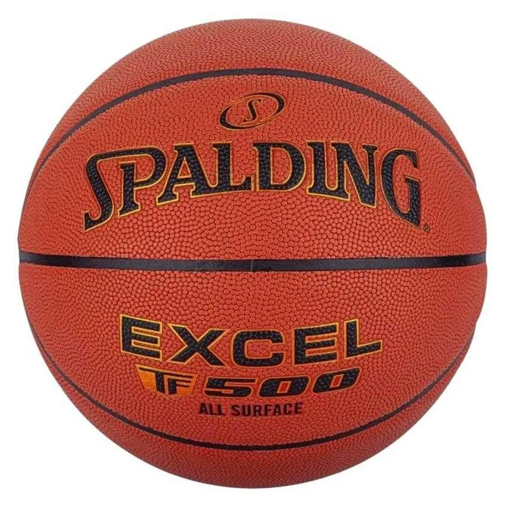 Ballon de basket en cuir PP9003 Spalding Excel TF 500 taille 6