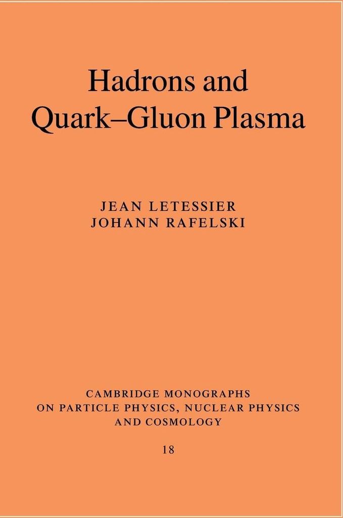 Hadrons and Quark-Gluon Plasma