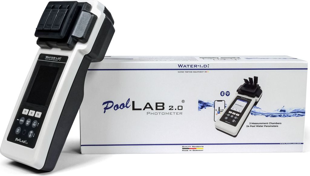 PoolLab 2.0 Photometer + Nachfüllpack