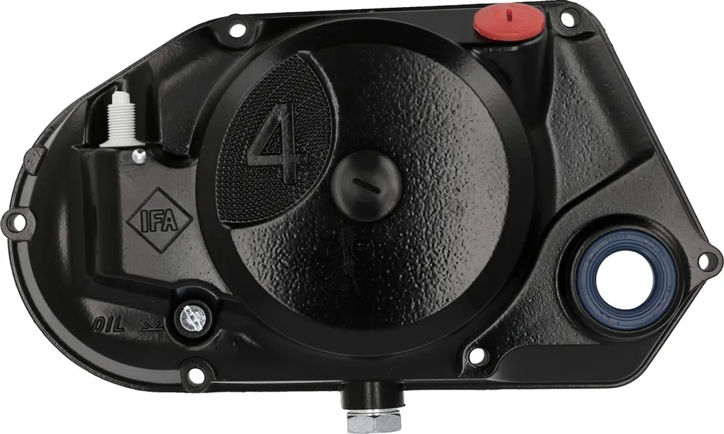 Couvercle embrayage pour restaurer moteur M500-M700 4V noir DZM