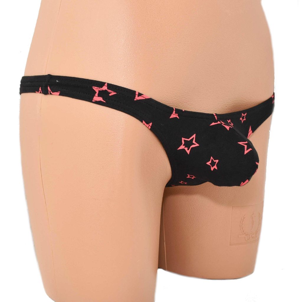 Strings Baumwolle gemustert Sterne Thongs