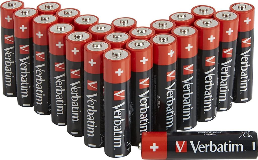 Verbatim 49505 1x24 Verbatim Alkaline Batterie Mignon AA Immagine del prodotto 