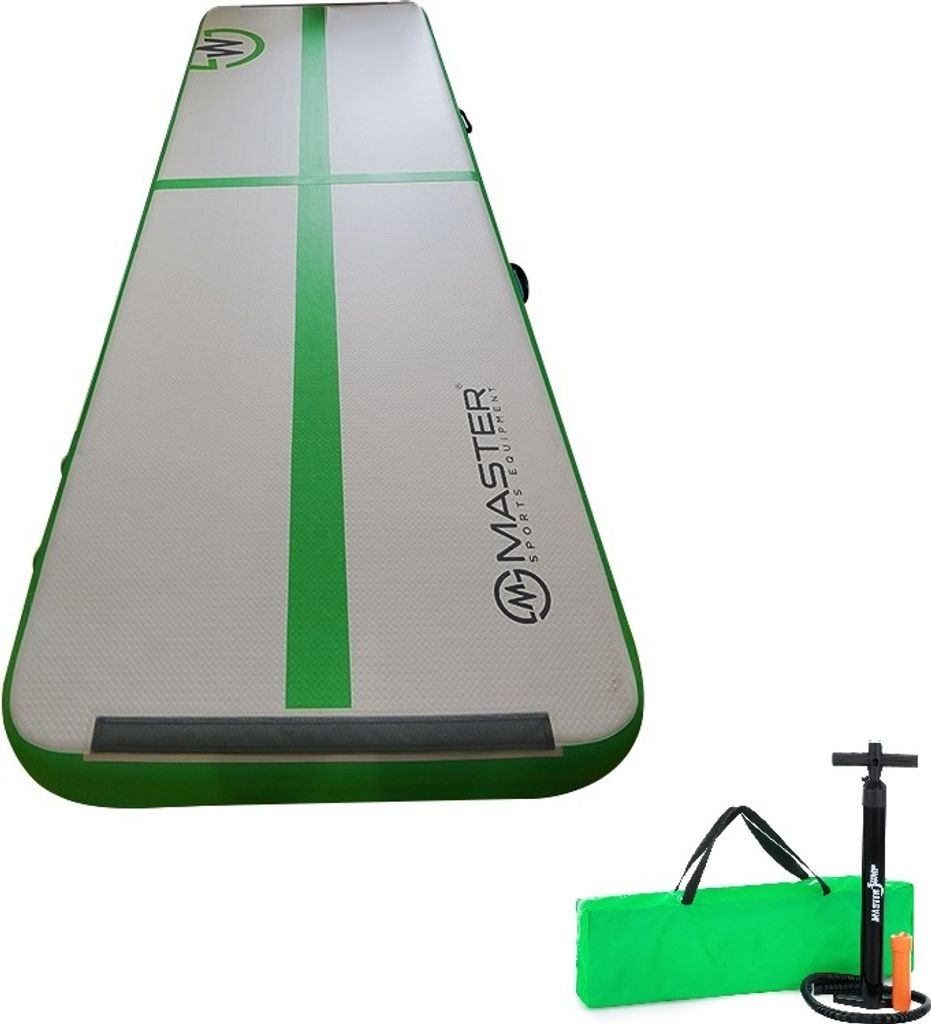 Airtrack Akrobatikbahn MASTER 300 x 100 x 20 cm - Grün Produktbild 