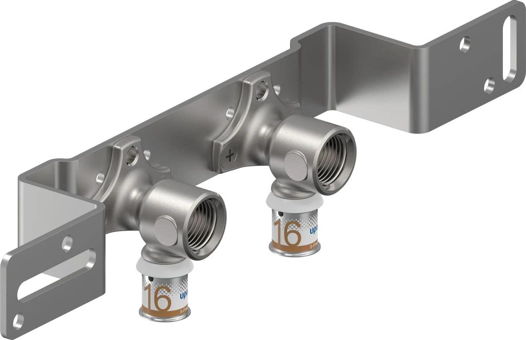 UPONOR S-Press PLUS Unità di montaggio, 16, Rp1/2"FT, c/c Immagine del prodotto 