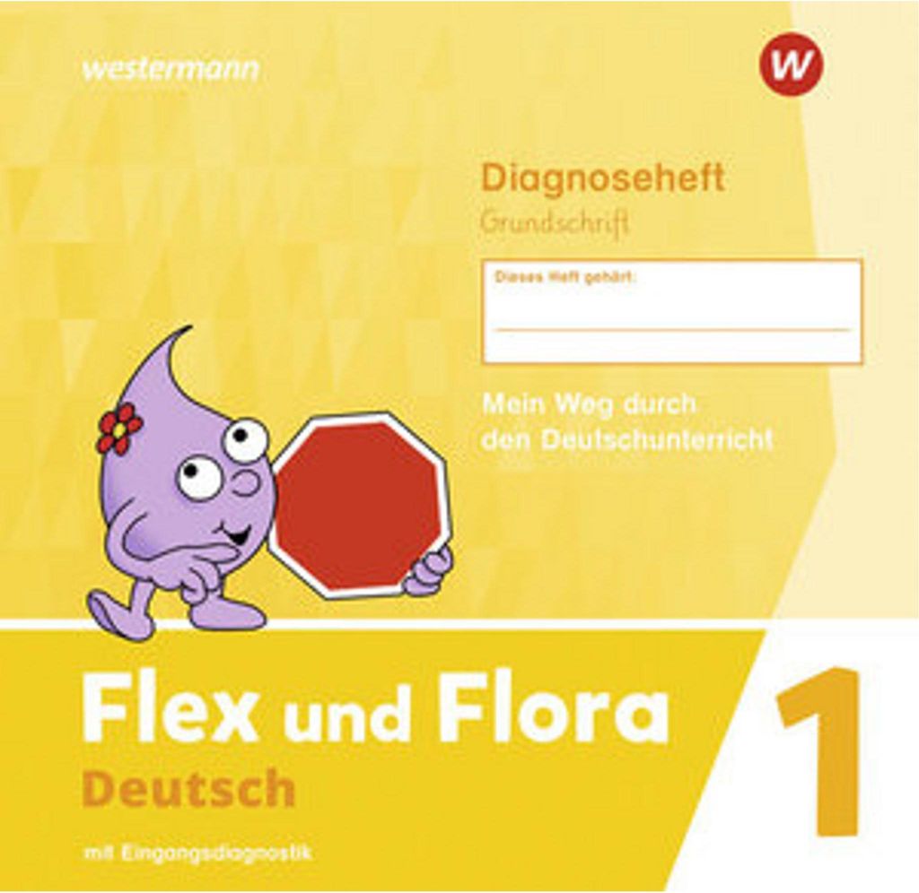Flex und Flora 1 Diagnoseheft 1 (Grundschrift) GS Immagine del prodotto 