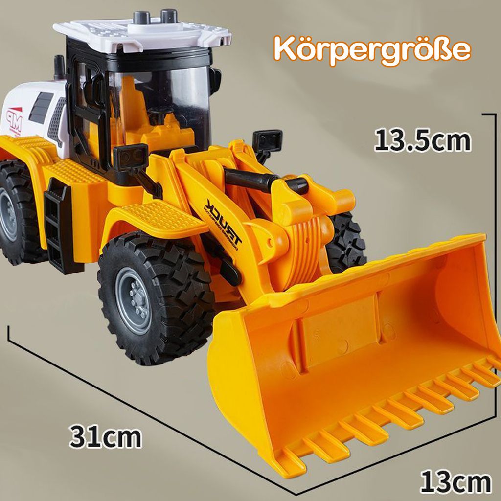 Auto Spielzeug Radlader, Spielzeugauto Bagger, Produktbild 6