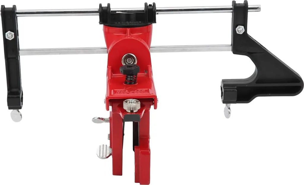Allecto Premium Affûteur de Tronçonneuse avec Guide-lime de Précision