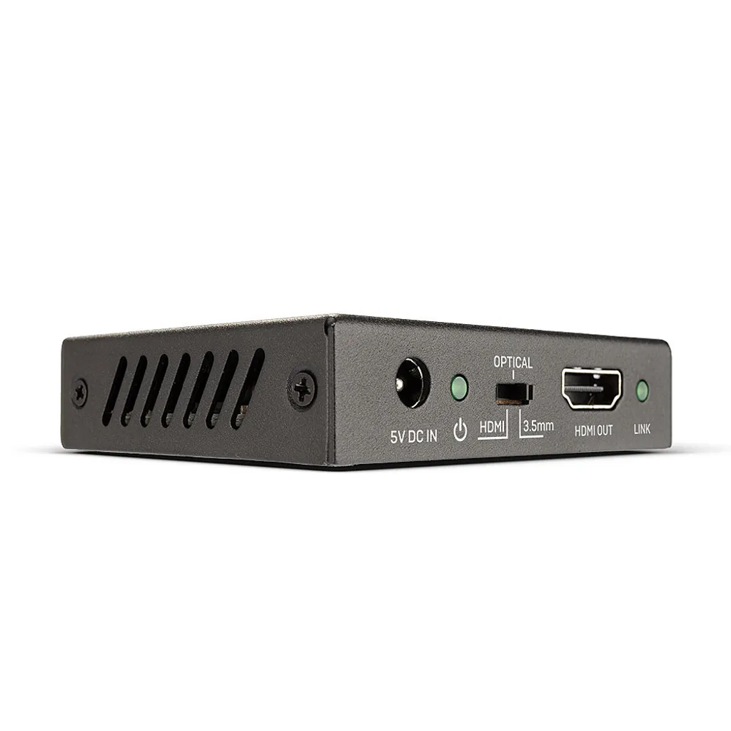 Lindy 38203 Audio Embedder avec Entrée Optique et RCA pour Vidéo 4K