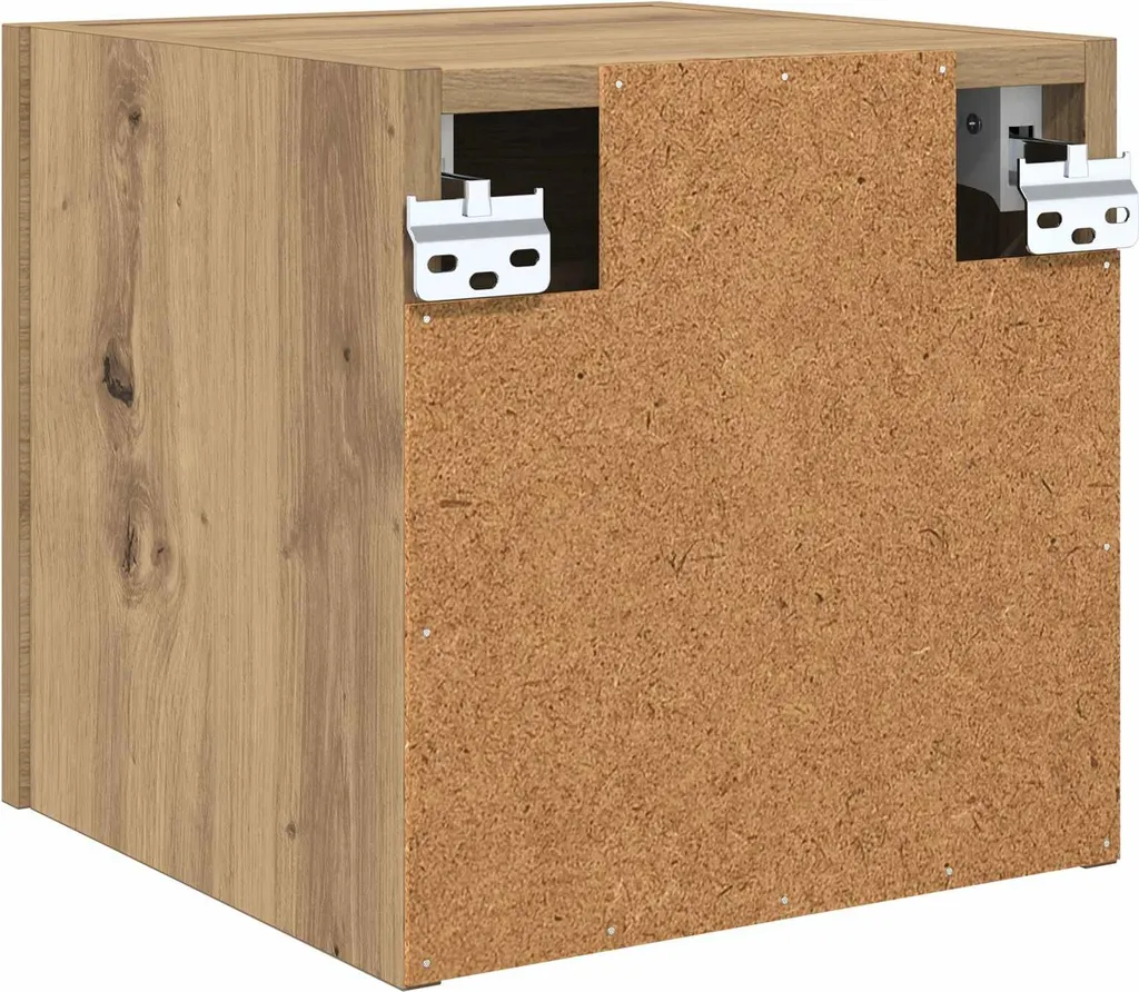 Mini Mobile TV Sospeso SYFAX™ 30 cm Rovere: Salvaspazio e Robusto - 8