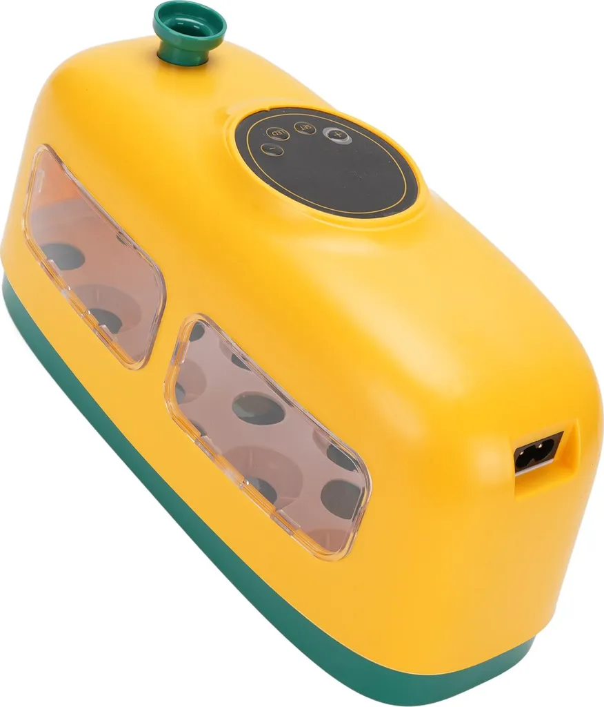 Incubatrice Uova Portatile per Bambini e Hobby - 8 Posti Automatica - 4
