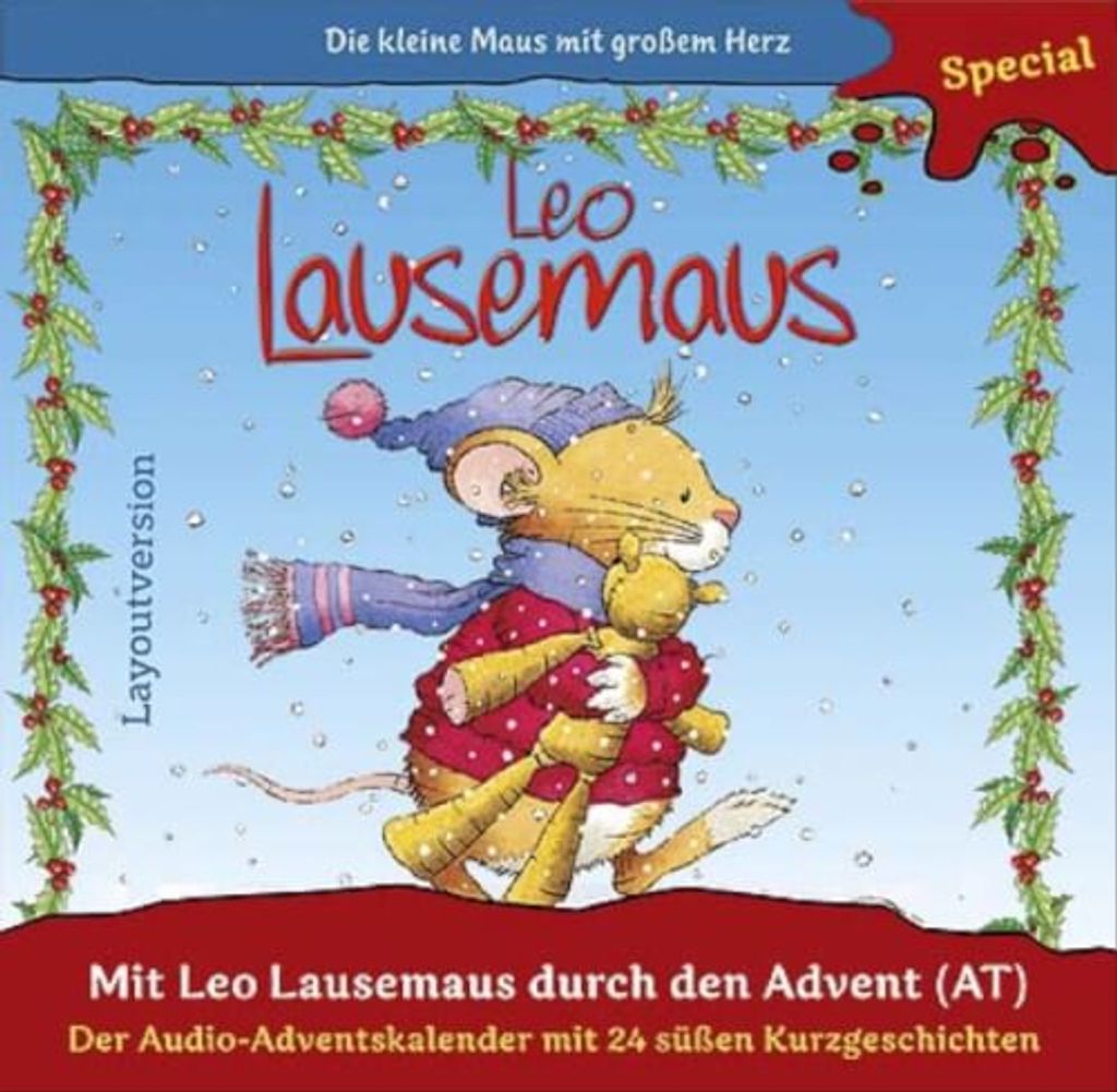 Le calendrier de l'Avent audio avec Leo, la petite souris Image du produit 