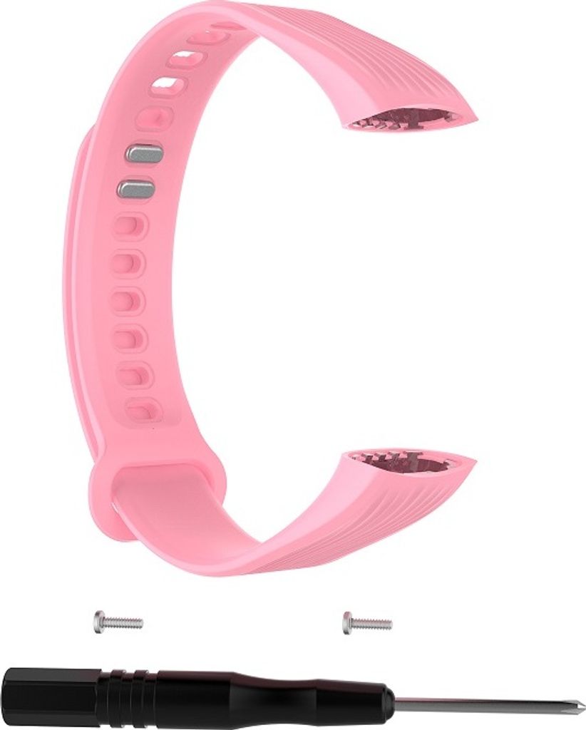 Smart Watch Band Armband für Huawei Honor 3 einstellbar Größe Nizza Armband mit Reparatur-Tool Ersatz Zubehör rosa